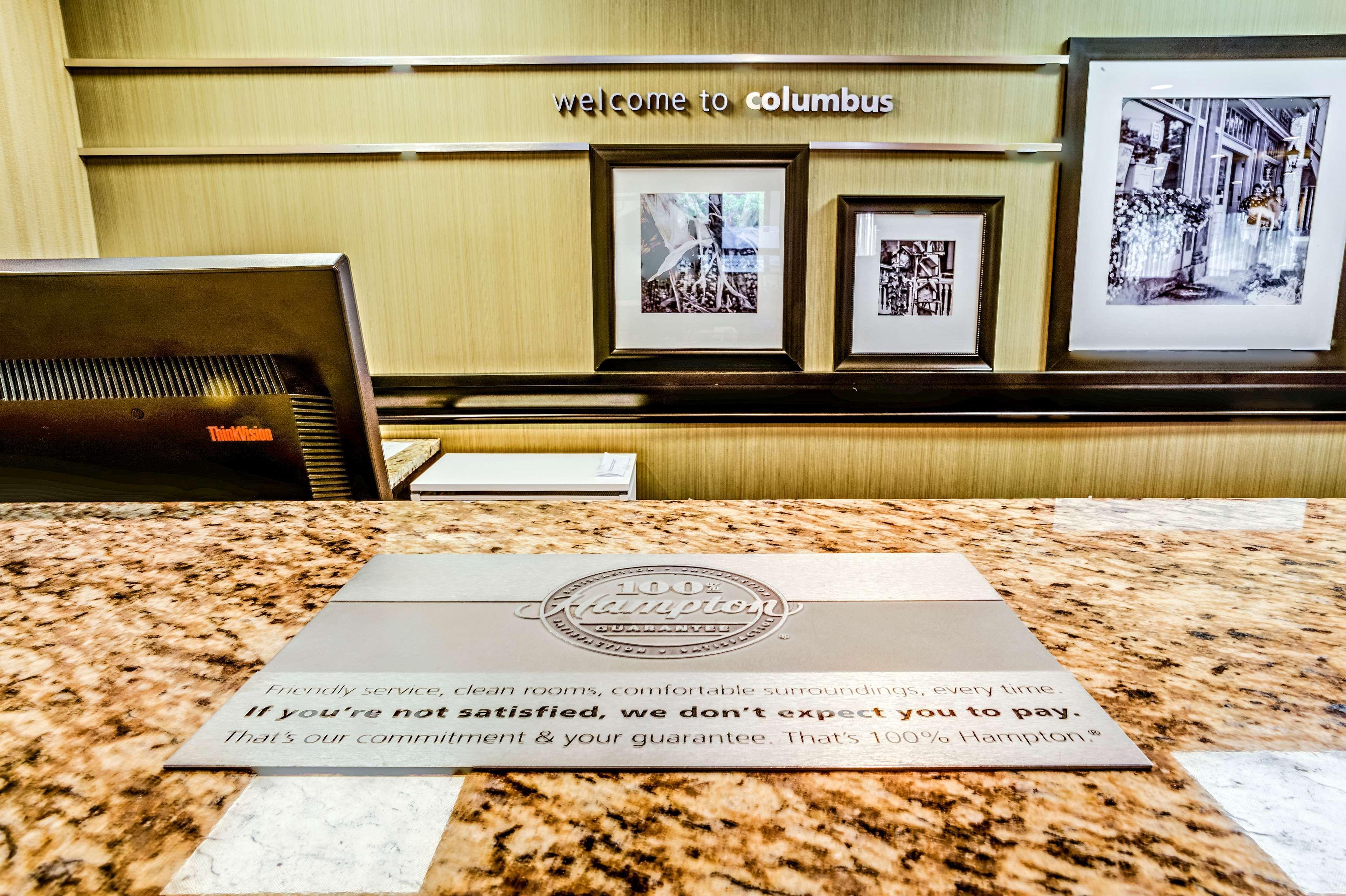 Hampton Inn Columbus I-70E/Hamilton Road Exterior foto